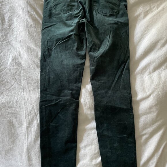 Principle Denim Innovators “Dreamer” Skinny Pants – Velvety Finish, Green - Picture 3 of 5
